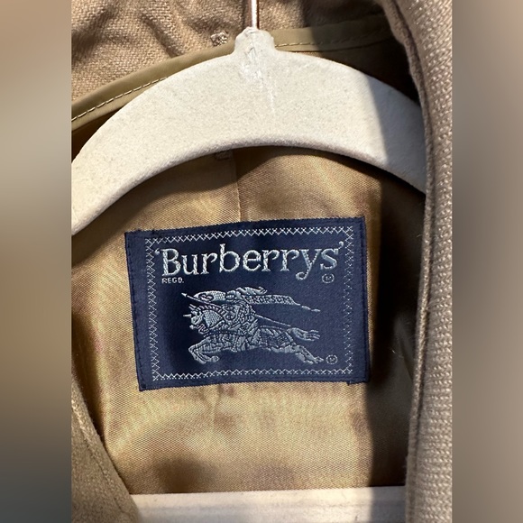 Vintage Burberry Check Trench Coat, L - Picture 11 of 17